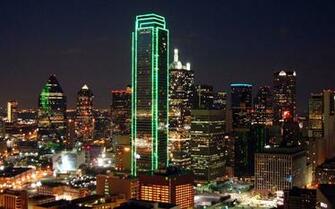 Dallas Texas At Night Wallpaper