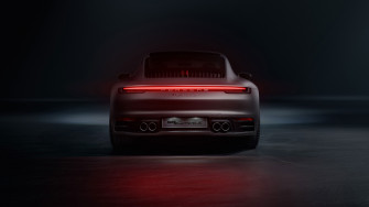 Wallpaper 4k Porsche Carrera S Rear