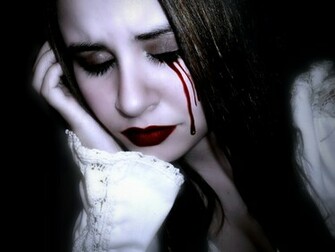 Vampire Tear Computer Wallpaper Desktop Background Id