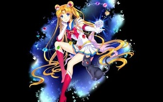 Sailor Moon Wallpaper Stock Photos