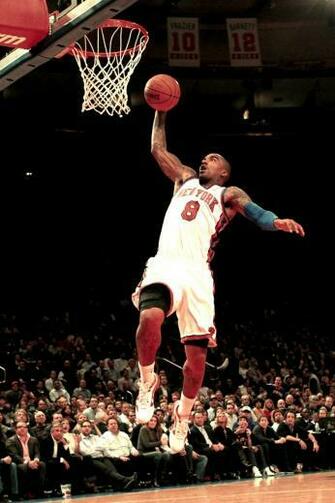 Sports Nba Basketball Athletes Dunk New York Knicks Jr