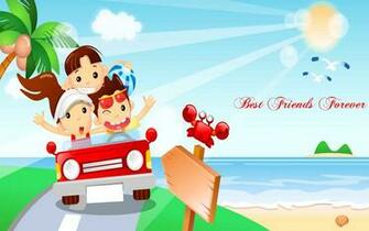 Best Friends Forever Cute HD Wallpaper StylishHDwallpaper