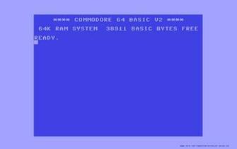 Retro C64 Wallpaper Stock Photos