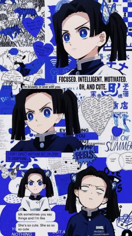 Kimetsu No Yaiba Aoi Kanzaki Anime Demon Cute