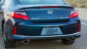 Honda Accord Coupe V6 Touring Rear HD Wallpaper