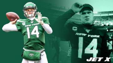 New York Jets Qb Sam Darnold Will Not Be Confused With Joe Namath