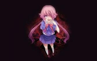 Yuno Gasai Smile HD Wallpaper