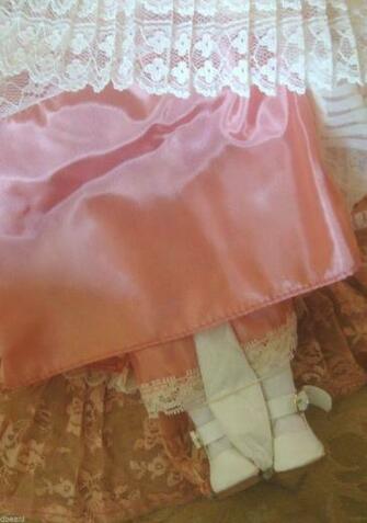 Victorian Heirloom Louis Nichole Porcelain Doll In Rose Lace Gown Mib