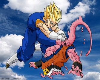 Super Vegeku Vs Buu Wallpaper By Bardock85