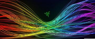 Razer Colorful Background Ultra HD Desktop Wallpaper