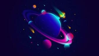 Saturn Wallpaper Baltana