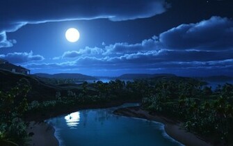 Summer Night Sky Wallpaper
