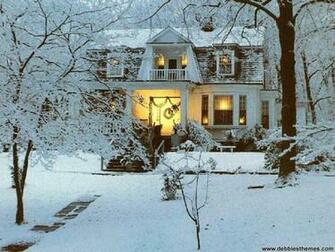 Winter Home Wallpaper Christmas Photography Desktop