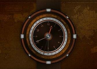 Beautiful Wallpaper With Dynamic Clocks Book Of Knowledge