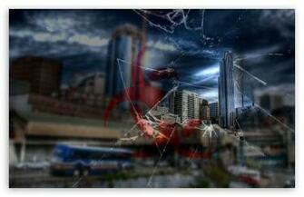 Broken Glass Window HD Wallpaper For Standard Fullscreen Uxga