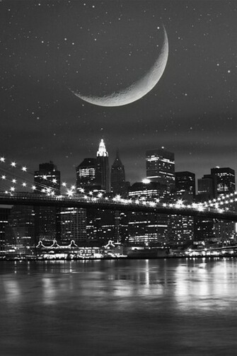 Black And White Wallpaper City The
