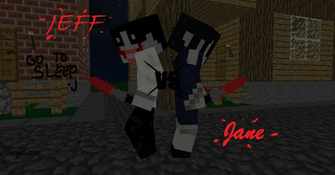 Wallpaper Jeff The Killer Vs Jane And Art