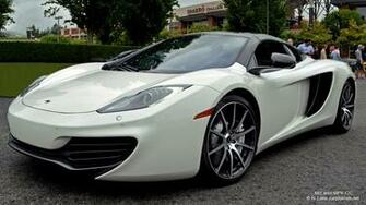 White Mclaren Mp4 12c HD Wallpaper Click To Enlarge