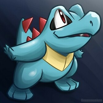 Totodile By Ununununium