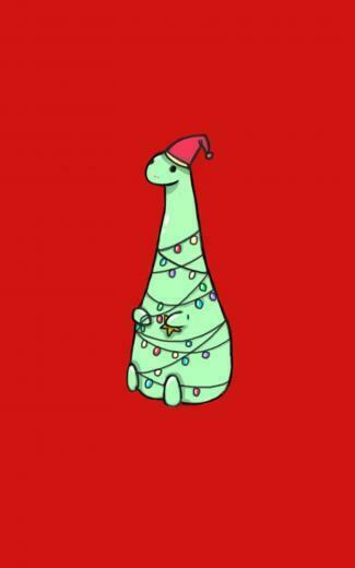Zaira Reyes On Wallpaper In Christmas