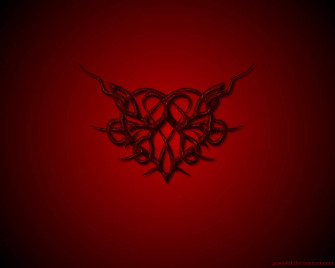 Dark Heart Wallpaper By Gosiekd