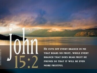 Christian Background With Bible Verses
