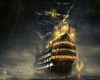 Ghost Ship Wallpaper