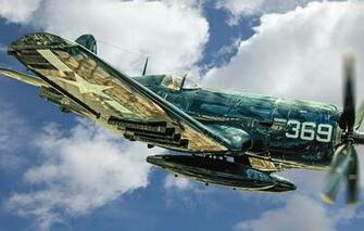 Marine F4u Corsair Deck Fighter Wallpaper Aviation