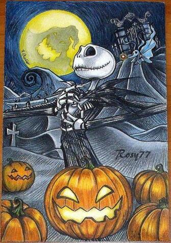 Jack Skellington The Pumpkin King By Rosychiovaro77