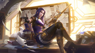Caitlyn Arcane Lol Wallpaper 4k Pc Desktop 7620e