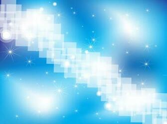Blue Sparkling Vector Background