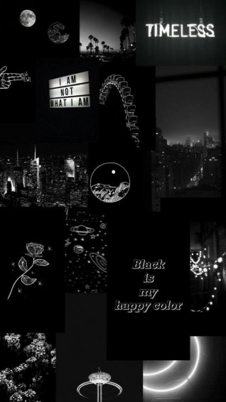 Cool Black Aesthetic iPhone Wallpaper