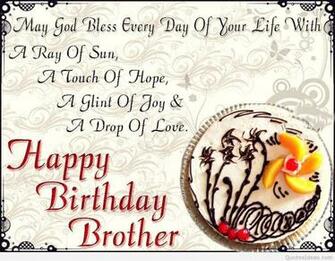 Happy BirtHDay Brothers Quotes And Sayings Image