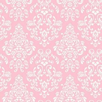 Pink White Damask Print Wallpaper Brokers Melbourne