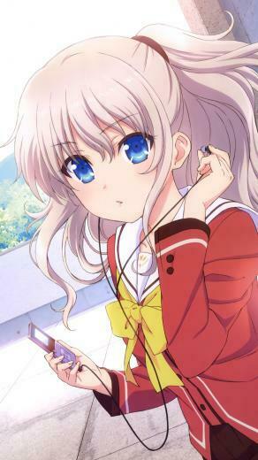 Charlotte Nao Tomori iPhone Plus Wallpaper