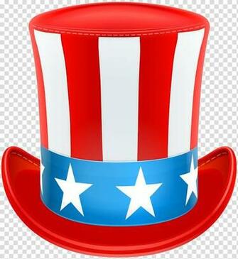 Uncle Sam United States Top Hat Transparent Background Png