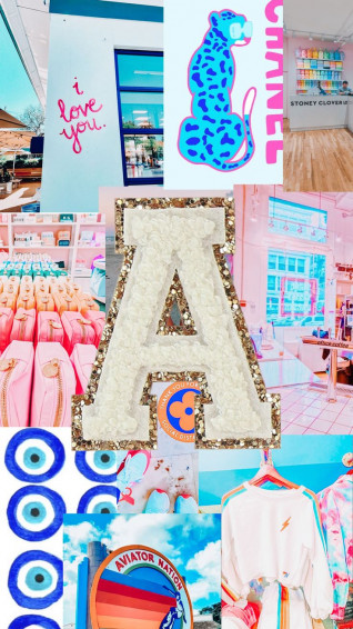 Preppy A Wallpaper iPhone