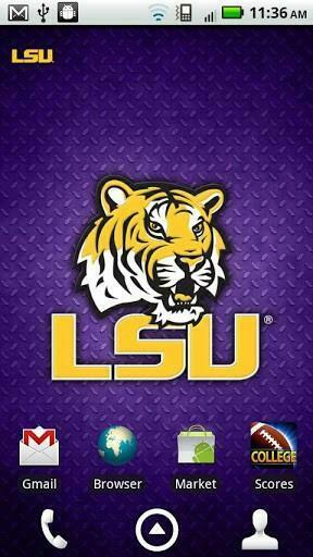 Bigger Lsu Revolving Wallpaper For Android Screenshot