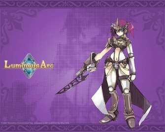 Iris Luminous Arc Wallpaper