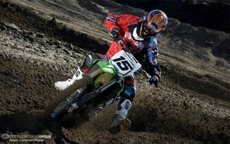 Kawasaki Dirt Bike Wallpaper