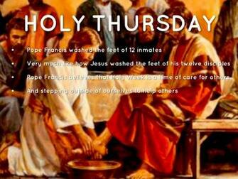 Holy Thursday