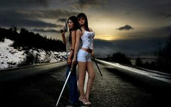 Girls With Sword Samurai HD Wallpaper