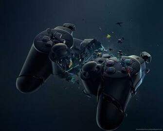 Sheared Ps3 Controller Wallpaper