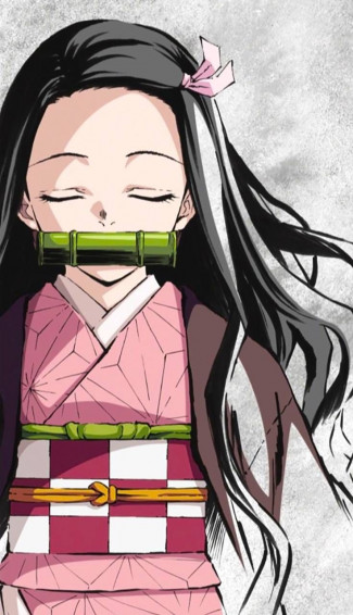 HD Wallpaper Featuring Nezuko From Demon Slayer