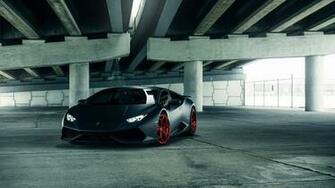 Lamborghini Huracan Black UHD 4k Wallpaper