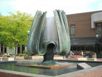 Marshall University Herd Memorial Fountain Public Domain