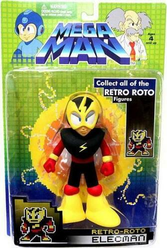 Mega Man Series Retro Roto Elecman Action Figure Jazwares Toywiz