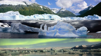 Desktop Fun Glaciers Panoramic Theme For Windows Rt Dual Monitor