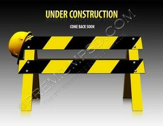 Under Construction Wallpaper Design High Resolution Psd