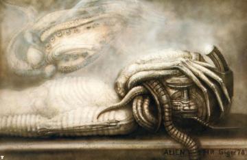 Facehugger Iii Science Fiction H R Giger Wallpaper Image Alien